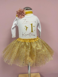KERST OUTFIT GOUD + NAAM | BELLE