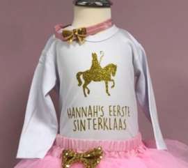 MIJN EERSTE SINTERKLAAS SHIRT + NAAM | PAARD VAN SINT