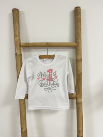 VERJAARDAG SHIRT ZILVER, ALLE LEEFTIJDEN | SHIRLEY
