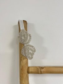 HAARBAND STRASS WIT | SANDY