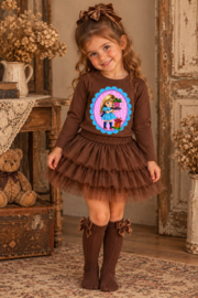 VINTAGE OUTFIT | MEISJE MET CADEAU