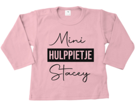 SINTERKLAAS SHIRT | MINI HULPPIET + NAAM