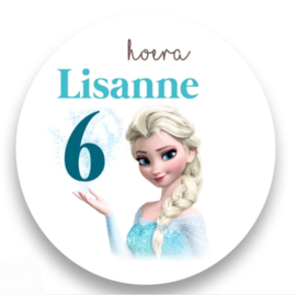 TRAKTATIE STICKER, 20 stuks  | FROZEN 