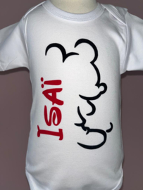MUIZEN SHIRT/ROMPER, WIT of ZWART | TAYLOR