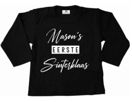 SINTERKLAAS SHIRT | 1E SINTERKLAAS + NAAM