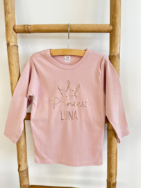 SHIRT PRINCESS + NAAM | PRINSESJE