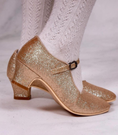 PRINSES SCHOENEN GLITTER 5-delig | GOUD GLITTER