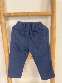 BRUIDSJONKER PAK BLAUW TWEEDSTOF | SEFF (4-delig) (mt 92/98)