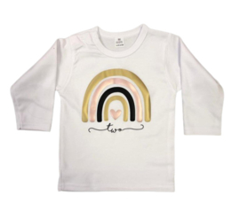 VERJAARDAGSHIRT, ALLE LEEFTIJDEN | RAINBOW