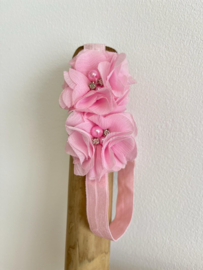 HAARBAND BLOEMEN ROZE | PENNY