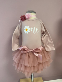 VERJAARDAGSET TUTU BROEKJE DEEP PINK, 1 T/M 4 JAAR | DAISY