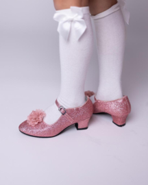 PRINSES SCHOENEN GLITTER 5-delig | ROZE-DUSTY PINK