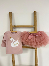 VERJAARDAG TUTUSET 1, 2 ,3, 4 JAAR DEEP PINK | ZWAAN