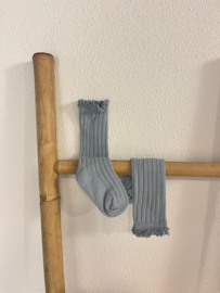 KNIEKOUSEN SAGEBLAUW | CLARICE