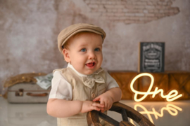 BRUIDSJONKER PAK BEIGE kort | CHARLIE