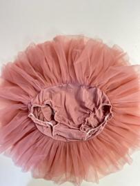 TUTU MET VAST BROEKJE + HAARBAND | DUSTY PINK