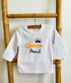 SHIRT MET NAAM | QUEEN