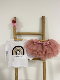 VERJAARDAGSET 1 T/M 4 JAAR | RAINBOW DEEP PINK *