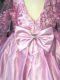 FEESTJURK ROZE + haarband | EVI (mt. 92/98)