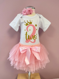 VERJAARDAGSET TUTU ROZE, 1 T/M 4 JAAR | MARIT