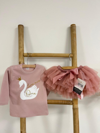VERJAARDAG TUTUSET 1, 2 ,3, 4 JAAR DEEP PINK | ZWAAN