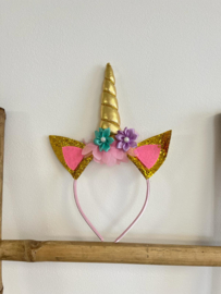 UNICORN DIADEEM GOUD *