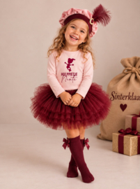 SINTERKLAAS SETJE TUTU BURGUNDY | HULPPIETJE
