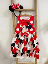 MUIS FEESTJURK PRINT | MINNIE  maat 134/140
