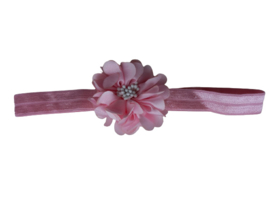 HAARBAND BLOEM KLEIN | ROZE
