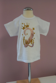 VERJAARDAG SHIRT DEEP PINK, ALLE LEEFTIJDEN | MARIT