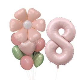 BALLONNENSET BLOEM, 8 JAAR, 13-DELIG | AYANA