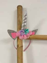UNICORN DIADEEM ZILVER *