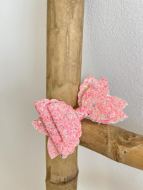 HAARCLIP GLITTERSTRIK, ROZE | KENZA