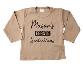 SINTERKLAAS SHIRT | 1E SINTERKLAAS + NAAM