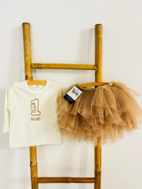 VERJAARDAGSET TUTU IVOOR/LATTE | LOA