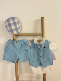 JONGENSPAK BLAUW kort + PETJE | KEN