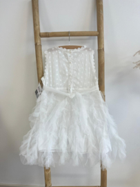 BRUIDSMEISJES JURK WIT | NOVA