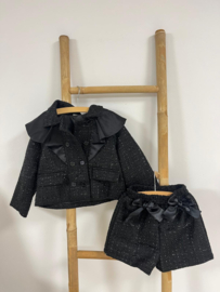 KINDER TWEED PAK ZWART 2 DELIG | BETH