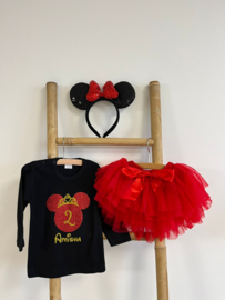 MUIS SET VERJAARDAG 1 T/M 4 JAAR TUTU | KELLY