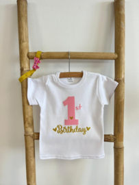VERJAARDAG SHIRT 1 T/M 5 JAAR | DEWI