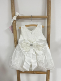 BABY BRUILOFT OF DOOPJURK STRASS WIT | CAMILLA*