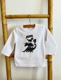 VERJAARDAG SHIRT, ALLE LEEFTIJDEN | DINOSAURUS