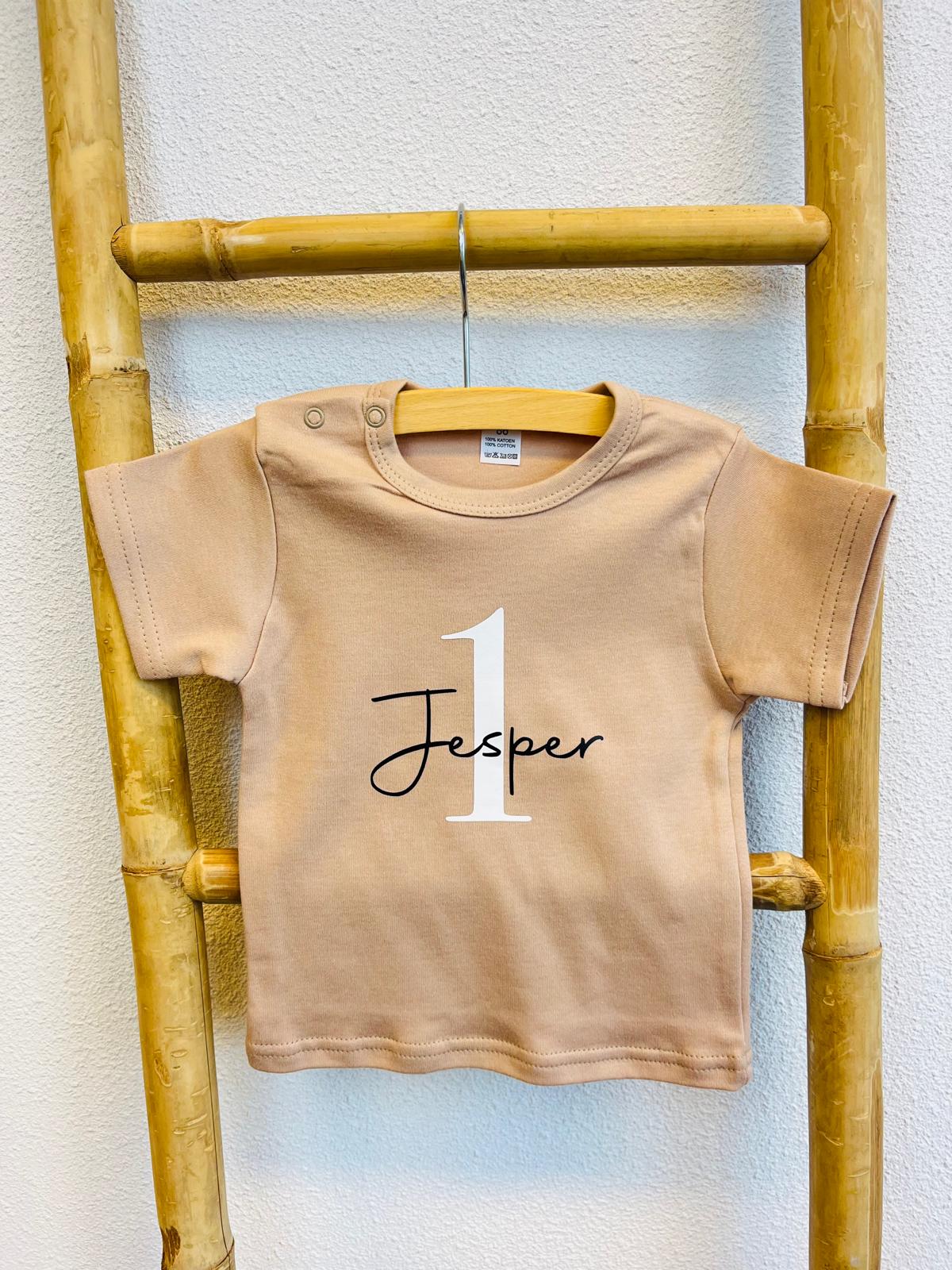 VERJAARDAGSHIRT MET NAAM  | GETAL