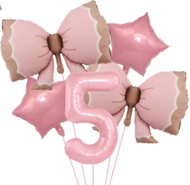 BALLONNENSET BLOEM, 5 JAAR, 5-DELIG | MANJA