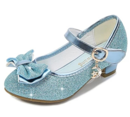 KINDER GLITTER SCHOEN | BLAUW