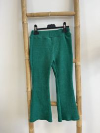 KINDER FLAIR PANT RIB GROEN | ANGEL