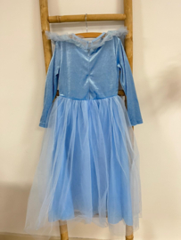 PRINSESSENJURK FROZEN + cape | (mt. 122/128)