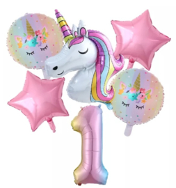 UNICORN VERSIERING (6-delig) | 1 JAAR