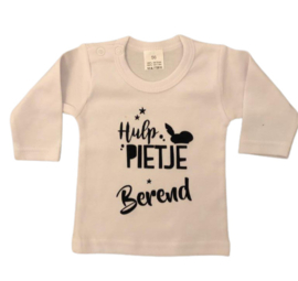 SINTERKLAAS SHIRT | HULPPIETJE + NAAM