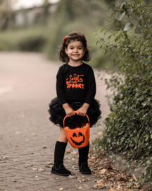 HALLOWEEN OUTFIT SPOOKY | ZWART-ORANJE